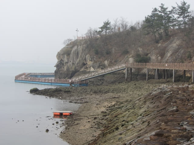 木浦市．草笠岩海上步行橋