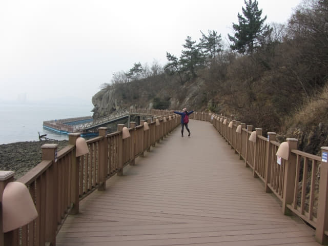 木浦市．草笠岩海上步行橋