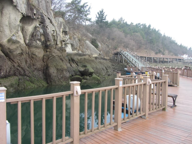 木浦市．草笠岩海上步行橋