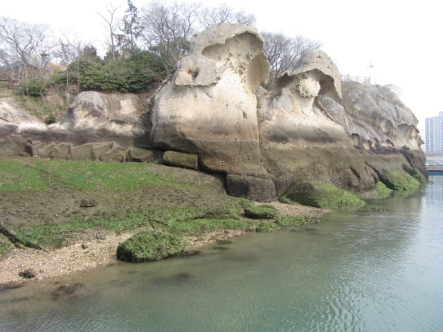 木浦市．草笠岩 父岩、兒岩