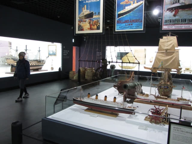 木浦國立海洋博物館 History of Boats and Ships in the World 展覽廳