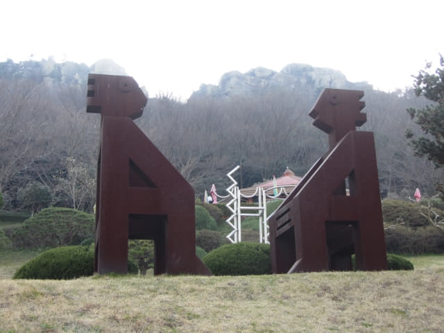 木浦市．儒達山雕塑公園