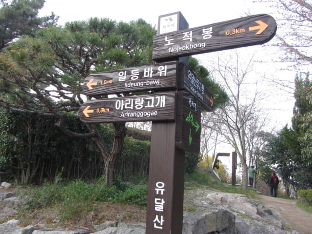 木浦市．儒達山 登山路