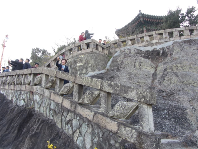 木浦市．儒達山 登山路