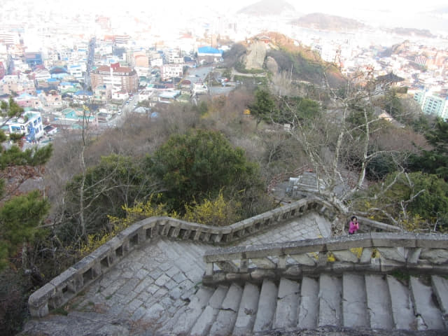 木浦市．儒達山 登山路