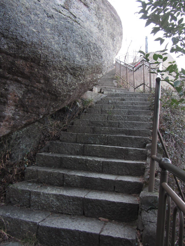 木浦市．儒達山 登山路