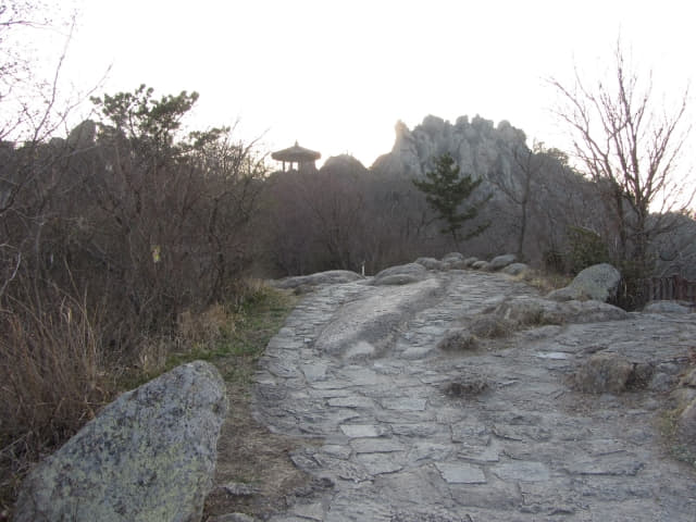 木浦市．儒達山 登山路