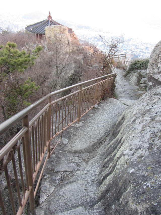 木浦市．儒達山山頂