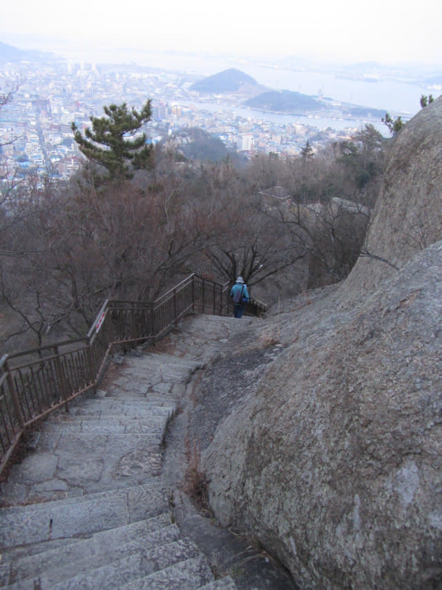 木浦市．儒達山 登山路