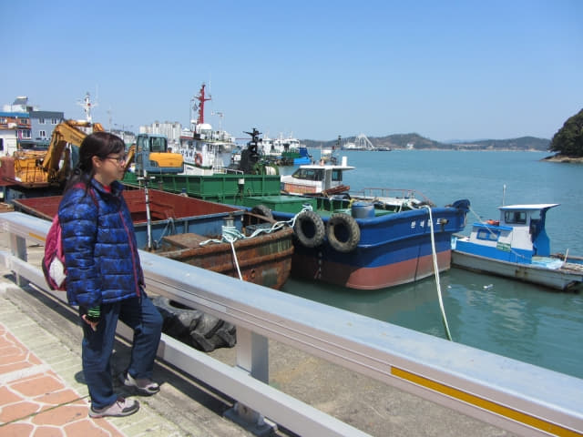 全羅南道．莞島 漁港景色