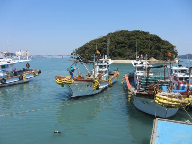 全羅南道．莞島漁港 主島