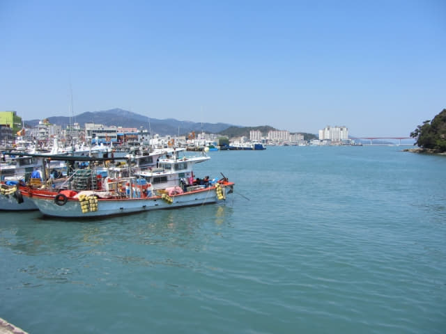 全羅南道．莞島 漁港景色