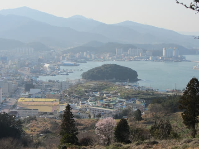 全羅南道．莞島塔俯瞰莞島市